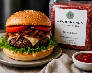 grass-fed ground beef from a family farm, 100% grass-finished premium beef available for bulk ground beef delivery and online ordering.